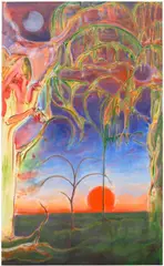 Paul Bonnet, Fortunate Hours, 2024, oil on canvas