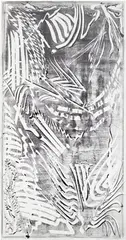 Untitled by Kika Karadi, 2013, oil-based ink on lead-primed Belgian portrait linen, sold Jun 2026