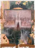 Borden Capalino, Ancient Rome, 2014, thermal transfer, lemons, pigmented resin and Plasticine on canvas