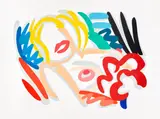 Tom Wesselmann, Big Blonde (W.P.I. P8906), 1989, Screenprint in colours, on wove paper, with full margins