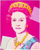 Andy Warhol, Queen Elizabeth II of the United Kingdom, from Reigning Queens (F. & S. 336), 1985, Screenprint in colours, on Lenox Museum Board, the full sheet