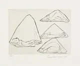 Louise Bourgeois, Fear, from 11 Drypoints (MoMA 64), 2000, Drypoint, on Hahnemühle paper, with full margins