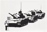 Banksy, Golf Sale, 2003, Screenprint, on wove paper, with full margins
