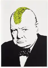 Turf War by Banksy, 2003, Screenprint in colours, on wove paper, with full margins, sold Jan 2026