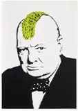 Banksy, Turf War, 2003, Screenprint in colours, on wove paper, with full margins