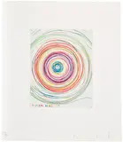 Damien Hirst, Beautiful Exotic Stretching Etchy Spinning Void Etching, from Stützmappe, 1995, Etching in colours, on wove paper, with full margins