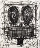 Rashid Johnson, Untitled (Anxious Man), 2018, Etching, on Somerset Velvet paper, the full sheet