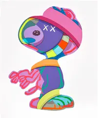 THE THINGS THAT COMFORT by Kaws, 2015, Screenprint in colours, on Saunders Waterford paper, with full margins, sold Jan 2026