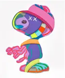 Kaws, THE THINGS THAT COMFORT, 2015, Screenprint in colours, on Saunders Waterford paper, with full margins