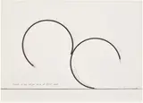 Bernar Venet, Position of Two Major Arcs of 257.5° Each
