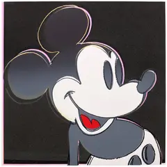 Andy Warhol, Mickey Mouse, from Myths (F. & S. 265), 1981, Screenprint in colours with diamond dust, on Lenox Museum Board, the full sheet