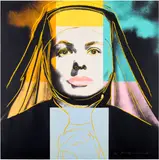 Andy Warhol, The Nun, from Ingrid Bergman (F. & S. 314), 1983, Screenprint in colours, on Lenox Museum Board, the full sheet