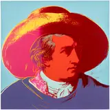 Andy Warhol, Goethe (F. & S. 271), 1982, Screenprint in colours, on Lenox Museum Board, the full sheet