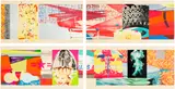 James Rosenquist, F-111 (G. 73), 1974, The complete set of four lithograph and screenprints in colours, on Arches Cover paper, with full margins