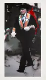 Richard Hamilton, The Orangeman (L. 174), 1990, Offset lithograph in colours with hand-colouring in Humbrol enamel, on JPP mould-made paper, with full margins