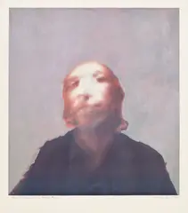 Richard Hamilton, A Portrait of the Artist by Francis Bacon (L. 78), 1970-71, Collotype and screenprint in colours, on Schoeller Elfenbein-Karton paper, with full margins