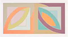Frank Stella, Bonne Bay, from Newfoundland Series (G. 275, A. 55), 1971, Lithograph and screenprint in colours, on Special Arjomari paper, with full margins