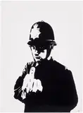 Banksy, Rude Copper, 2002, Screenprint, on wove paper, the sheet slightly trimmed