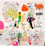 Jean-Michel Basquiat, Riddle Me This Batman, from Superhero Portfolio, 1987/2022, Screenprint in colours, on Saunders Waterford paper, the full sheet