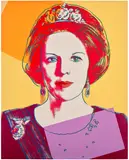 Andy Warhol, Queen Beatrix of the Netherlands, from Reigning Queens (Royal Edition) (F. & S. 341A), 1985, Screenprint in colours with diamond dust, on Lenox Museum Board, the full sheet