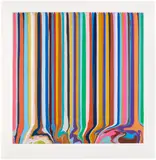 Ian Davenport, Duplex Etching: Grey, Lavender, from Duplex Etchings