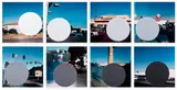 John Baldessari, National City Portfolio (W, 1, 2, 3, 4, 5, 6, B) (H. 81-88), 1996/2009, The complete set of eight colour photographs with hand-colouring in acrylic, on photo paper flush-mounted to Sintra board (as issued), with full margins