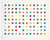 Damien Hirst, Ellipticine, 2007, Etching and aquatint in colours, on Hahnemühle paper, with full margins