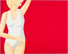 Alex Katz, Coca-Cola Girl 4, from Coca-Cola Girl (S. 678), 2019, Screenprint in colours, on Saunders Waterford paper, the full sheet