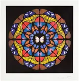 Damien Hirst, Belfry, from Sanctum, 2009, Photogravure etching in colours, on Arches paper, with full margins