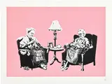 Banksy, Grannies, 2006, Screenprint in colours, on Arches 88 paper, with full margins