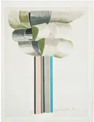 David Hockney, Tree (S.A.C. 34, M.C.A.T. 61), 1968, Lithograph in colours, on BFK Rives paper, with full margins
