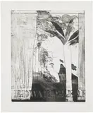 David Hockney, Edward Lear (S.A.C. 34, M.C.A.T. 34), 1964, Etching and aquatint, on mould-made paper, with full margins