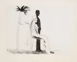 David Hockney, The Marriage (S.A.C. 14, M.C.A.T. 30), 1962, Etching and aquatint, on J Green mould-made paper, with full margins