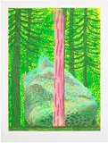 David Hockney, Untitled No. 19, from The Yosemite Suite, 2010, iPad drawing in colours, printed on wove paper, with full margins