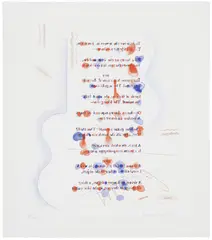 David Hockney, Made in April, plate 11 from The Blue Guitar (S.A.C. 209, M.C.A.T. 188), 1976-77, Etching and aquatint in colours, on Inveresk mould-made paper, with full margins