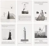 David Hockney, Rapunzel, from Illustrations for Six Fairy Tales from the Brothers Grimm (S.A.C. 81-86, M.C.A.T. 78-83), 1969, The complete leporello with six etchings (five with aquatint), and texts, printed on joined sheets of Hodgkinson handmade paper watermarked DH and PP , the full sheet