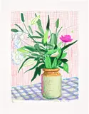David Hockney, Untitled, No. 516, 9th November 2010, from A Bigger Book: Art Edition D, 2010/2016, iPad drawing in colours, printed on archival paper, with full margins, the sheet loose (as issued), with the illustrated 680-page chronology book, original print portfolio and adjustable book stand designed by Marc Newson, contained in the original cardboard box with printed label