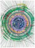 Damien Hirst, Untitled (Spin Painting), 2014, Mixed media, on wove paper