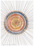 Damien Hirst, Untitled (Spin Painting), 2014, Mixed media, on wove paper