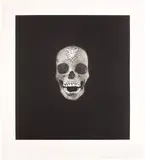 Victory Over Death by Damien Hirst, 2008, Photogravure etching with hand-colouring in gouache, on Arches paper, with full margins, sold Jan 2026