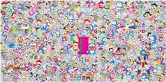Doraemon in My Memory by Takashi Murakami, 2019, Offset lithograph in colours, on smooth wove paper, the full sheet, sold Jan 2026