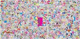 Doraemon in My Memory by Takashi Murakami, 2019, Offset lithograph in colours, on smooth wove paper, the full sheet, sold Jan 2026