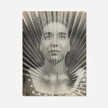 Clarence Laughlin, Untitled (Portrait of Dody Weston Thompson), c. 1940, vintage gelatin silver print