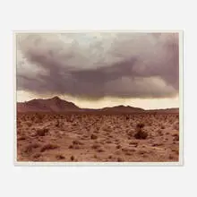 Richard Misrach, Storm Clouds, Nuclear Test Site, C-print