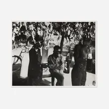Lewis Koch, Ken River Gorge, M.P., India, gelatin silver print