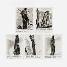 Elisabeth Sunday, Five works from the African portfolio, 1987, gelatin silver print