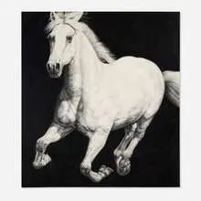 Joseph Piccillo, #16, 1999, graphite on canvas
