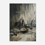 Zsolt Bodoni, Count Andrassy, 2009, oil on canvas