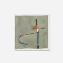 Fletcher Benton, Steel Watercolor Print No. 61, 2000, iris print