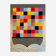 Doug Edge, Container Ship #18, 2002, resin over acrylic on panel
